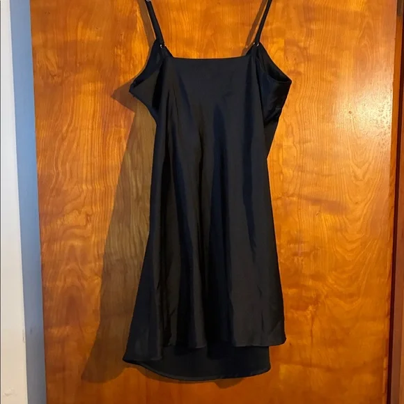 Nasty Gal Black Slip Dress - Picture 3 of 4